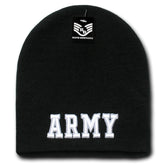 CLEARANCE - Embroidered Classic Military Beanie