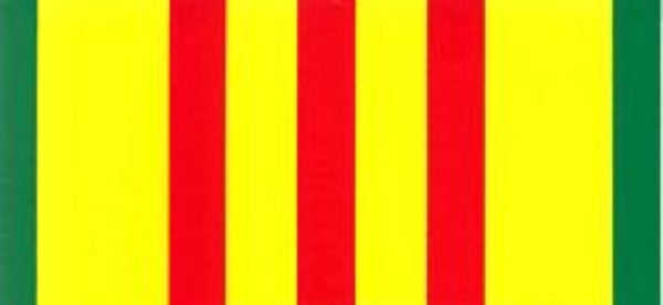CLEARANCE - Vietnam Service Ribbon Sticker - Inside Window