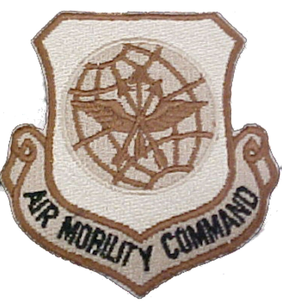CLEARANCE - Air Mobility Command Patch - Desert
