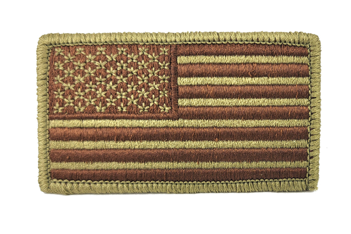 Air Force OCP Flag Spice Brown - FORWARD FACING