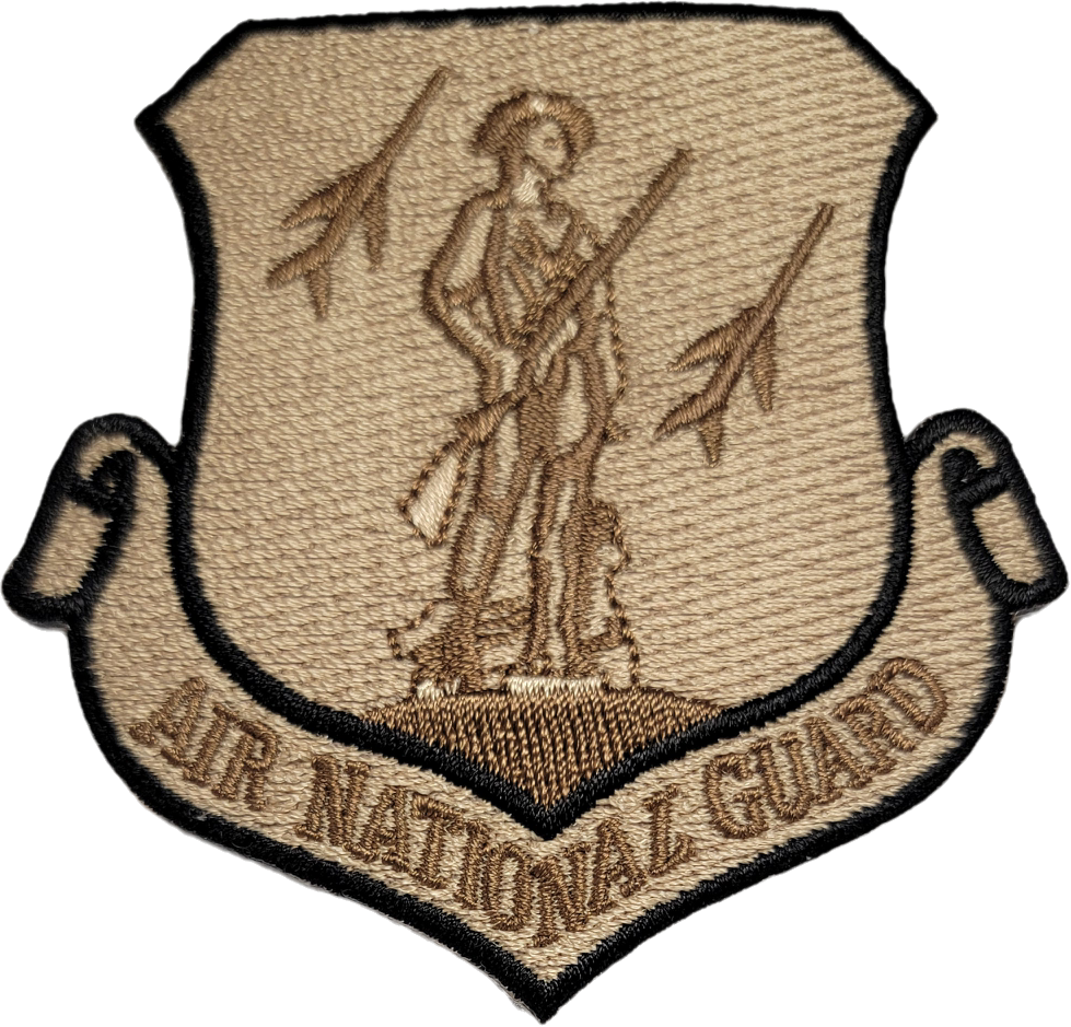 U.S. Air Force National Guard Patch - Desert