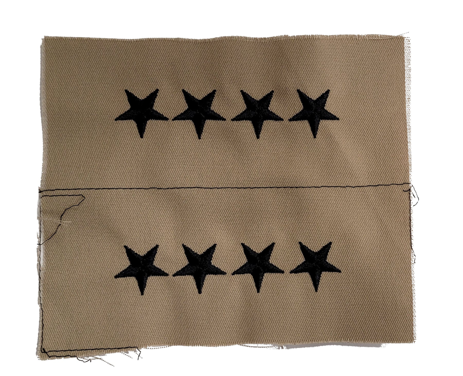 Vintage U.S. Army Rank Insignia - DESERT - 1 PAIR Sew-on - CLOSEOUT!