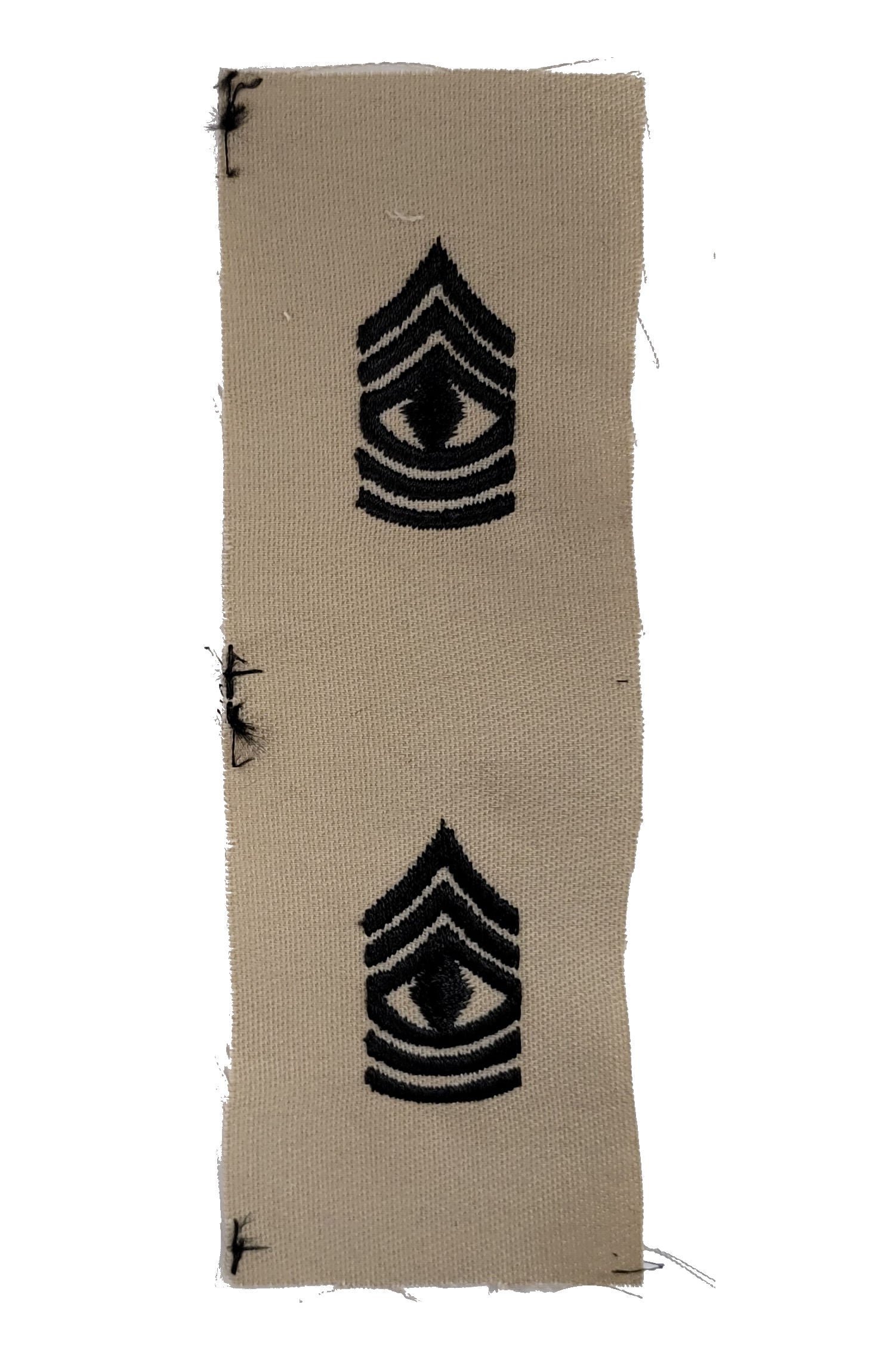 Vintage U.S. Army Rank Insignia - DESERT - 1 PAIR Sew-on - CLOSEOUT!