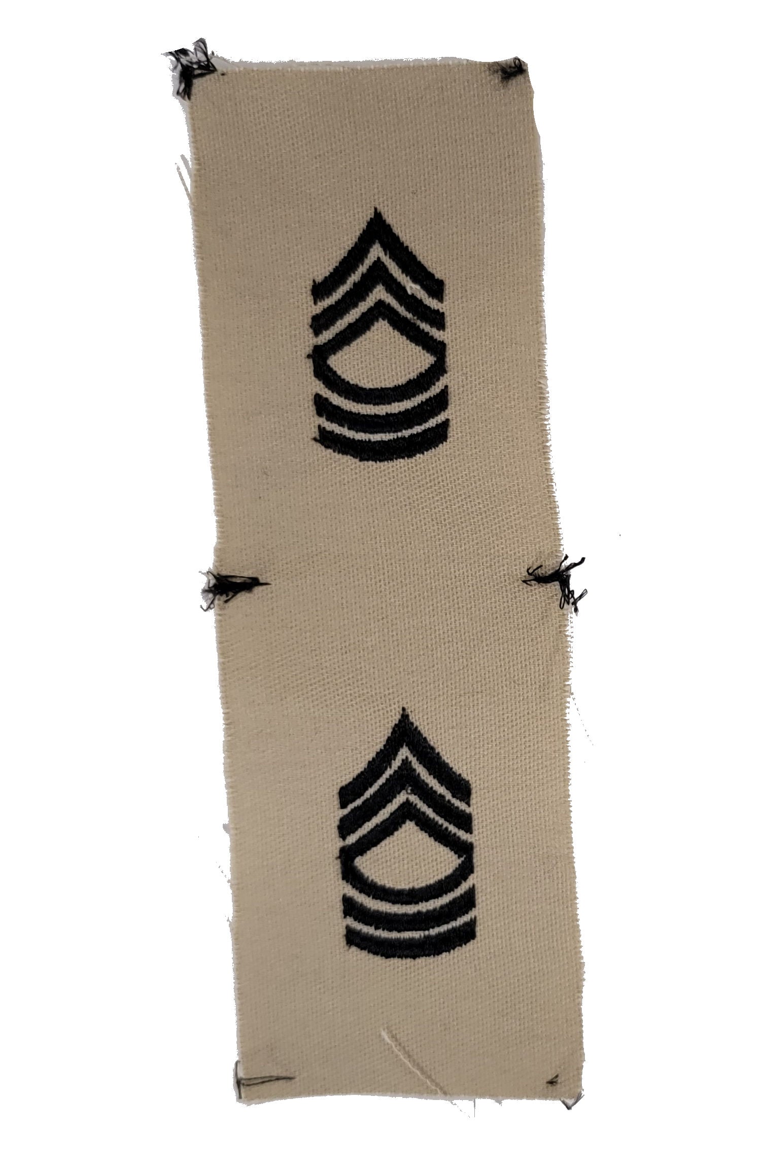 Vintage U.S. Army Rank Insignia - DESERT - 1 PAIR Sew-on - CLOSEOUT!