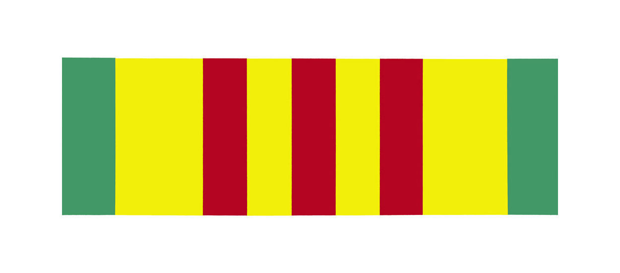 CLEARANCE - Vietnam Service Ribbon Bumper Sticker