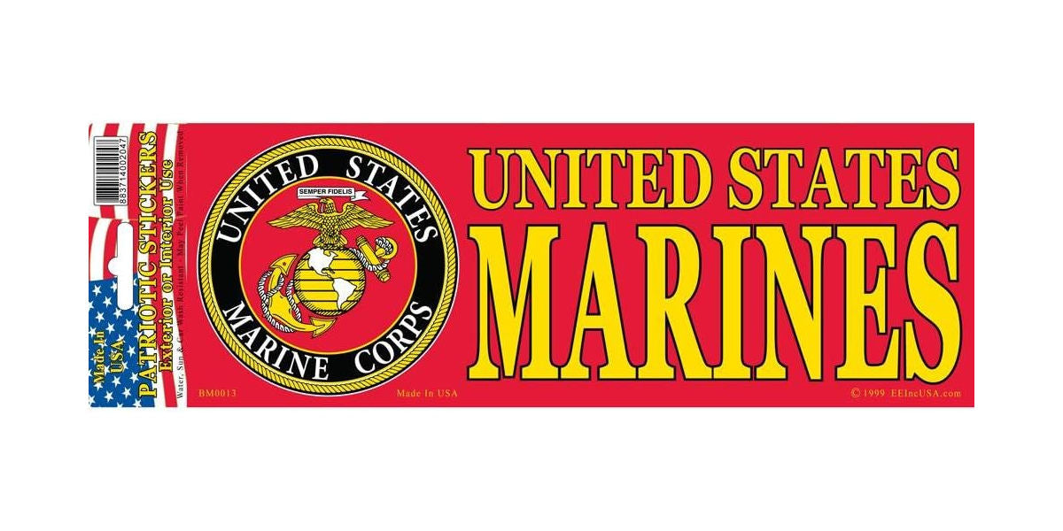United States Marines Bumper Sticker