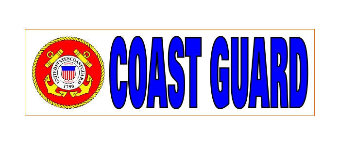 CLEARANCE - Coast Guard Bumper Sticker