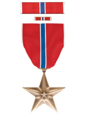 U.S. Army Bronze Star Medal Set with Ribbon and Lapel Pin