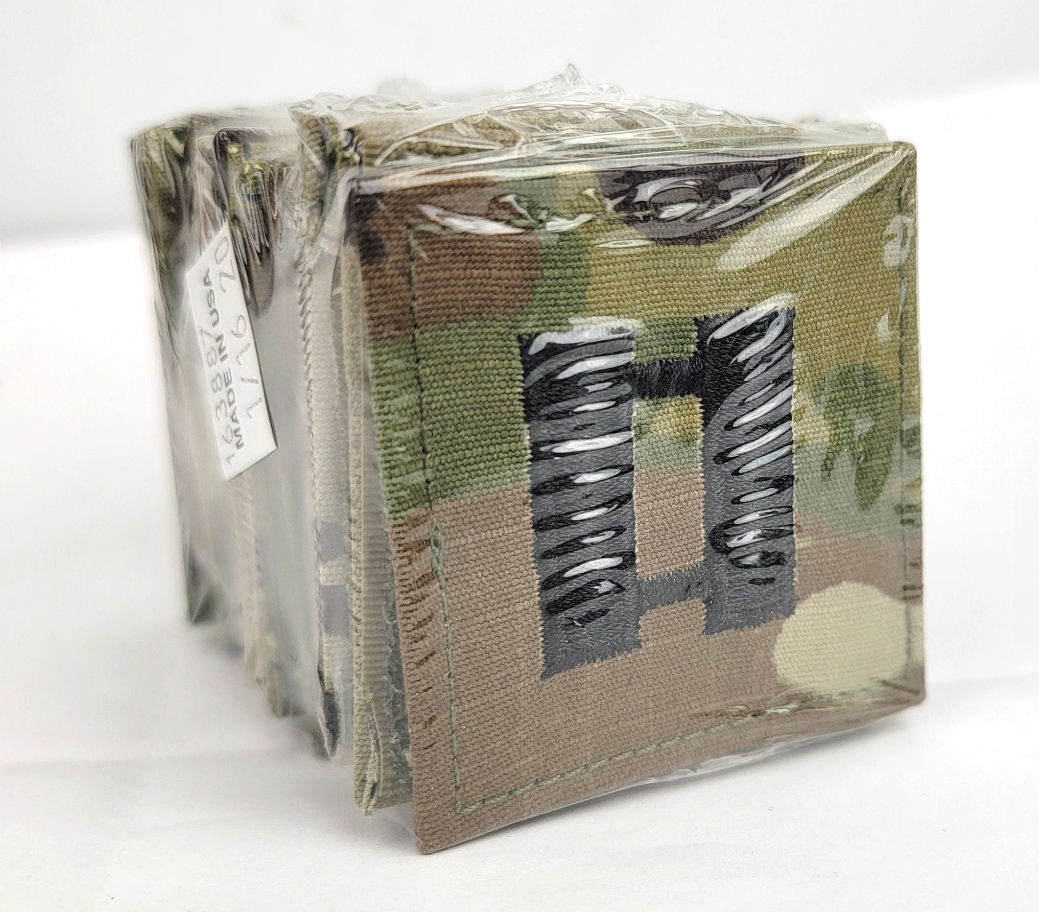 BULK BUY LOT of 20 U.S. Army 7 Color OCP Rank with Hook