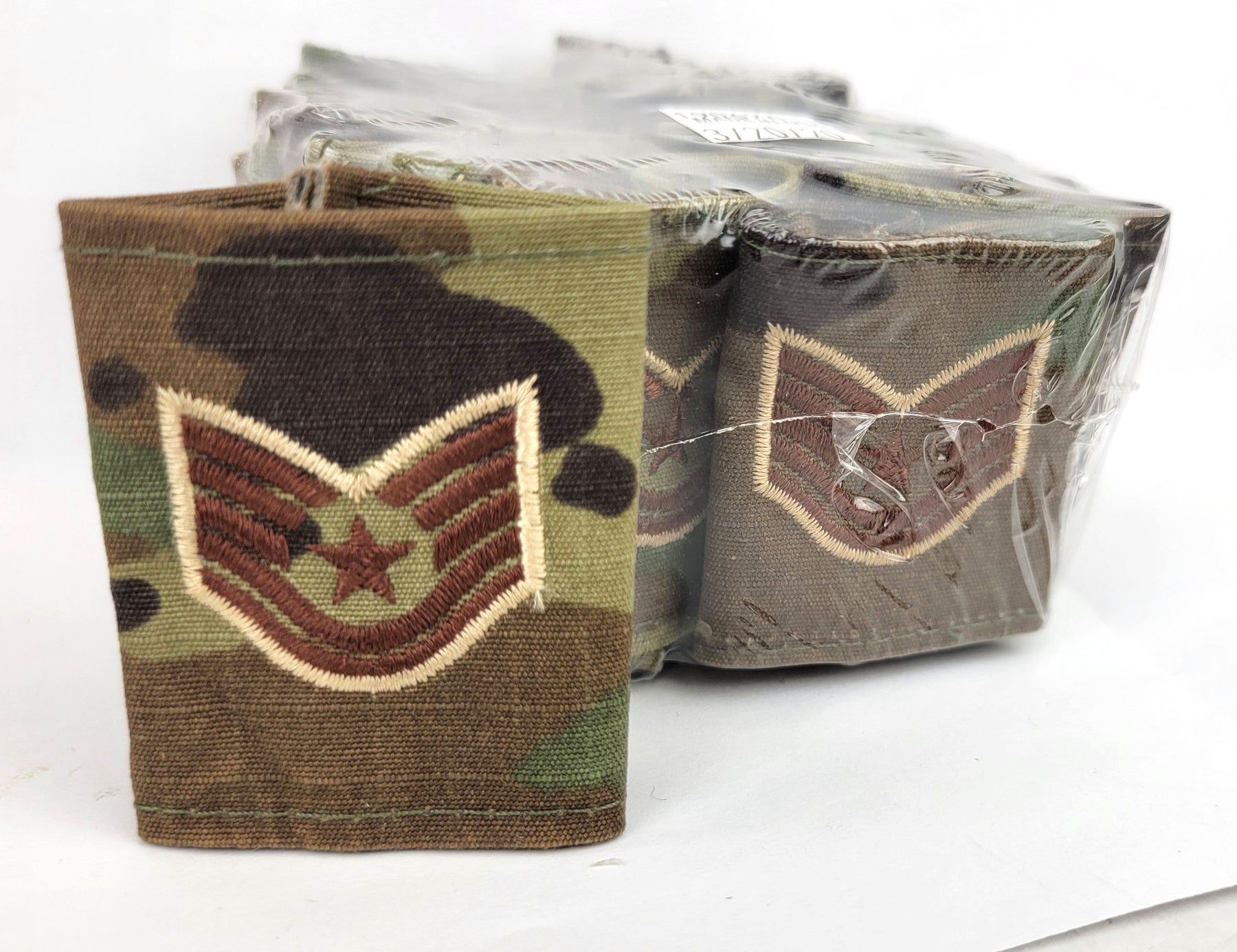 BULK BUY - LOT of 20 Air Force Gore-Tex Rank Loops - 7 COLOR OCP