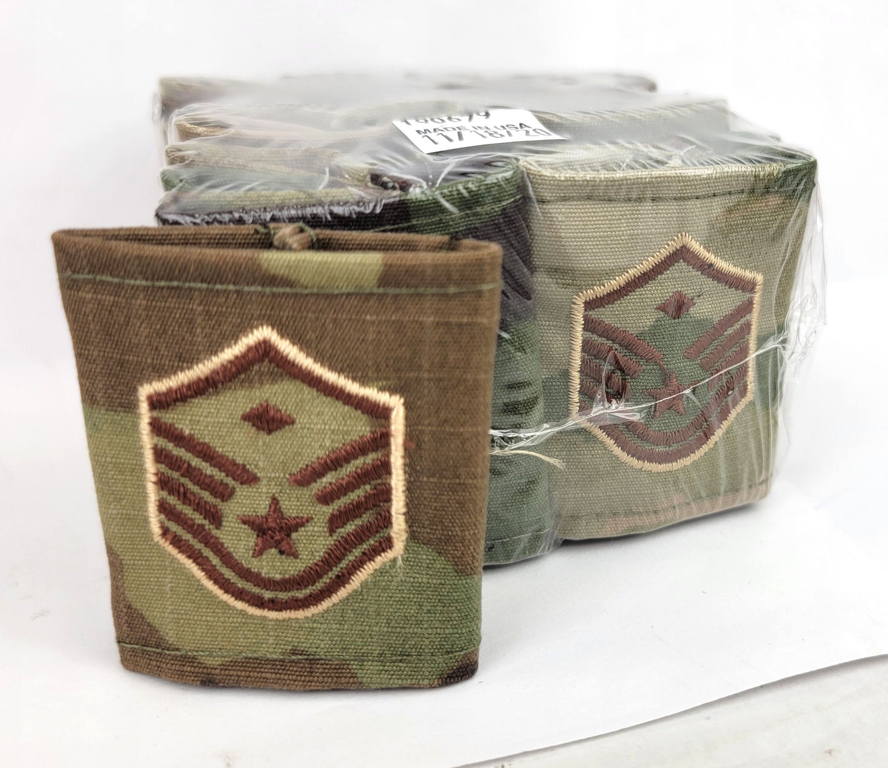 BULK BUY - LOT of 20 Air Force Gore-Tex Rank Loops - 7 COLOR OCP