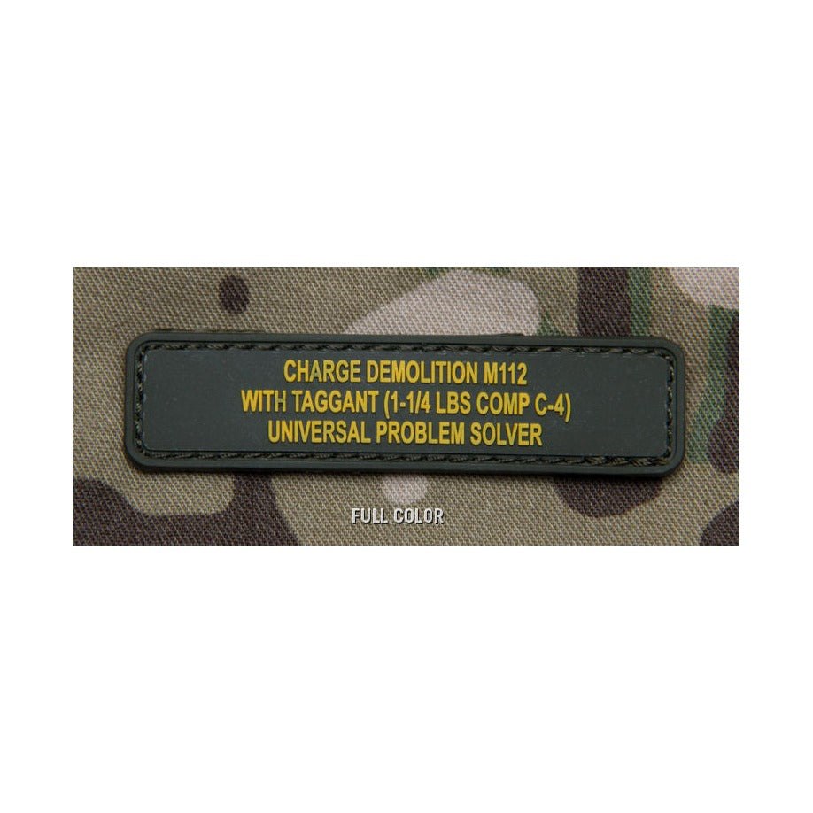 C4 Problem Morale Patch - PVC