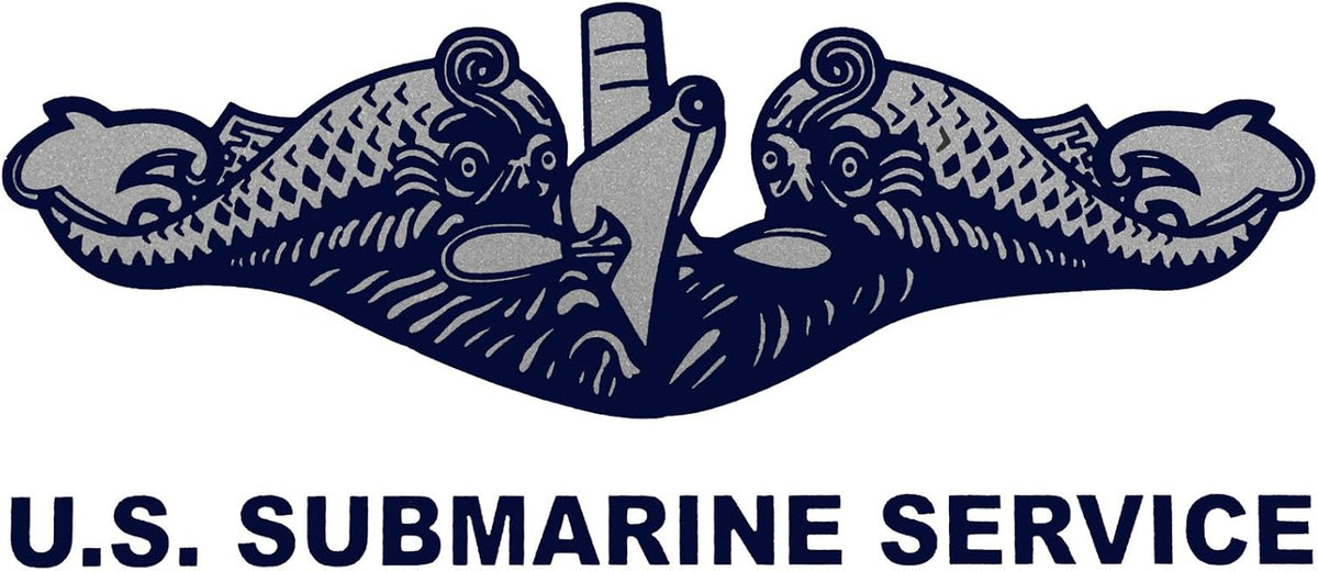 U.S. Submarine Service Sticker - Window Decal