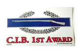 CIB First Award Sticker - Military Decal