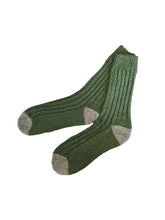 Donegal Irish Wool Walking Socks - Emerald
