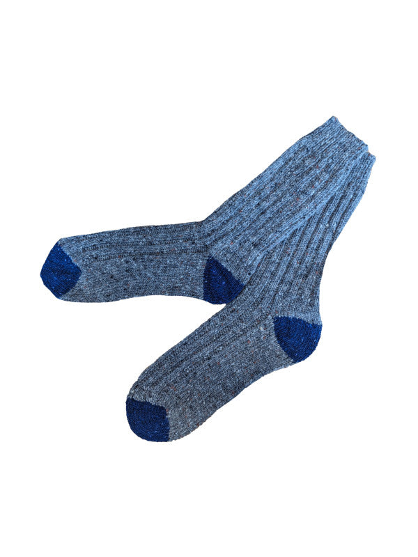 Donegal Irish Wool Walking Socks - Grey