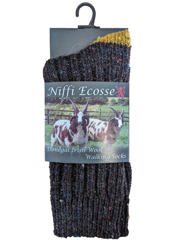 Donegal Irish Wool Walking Socks