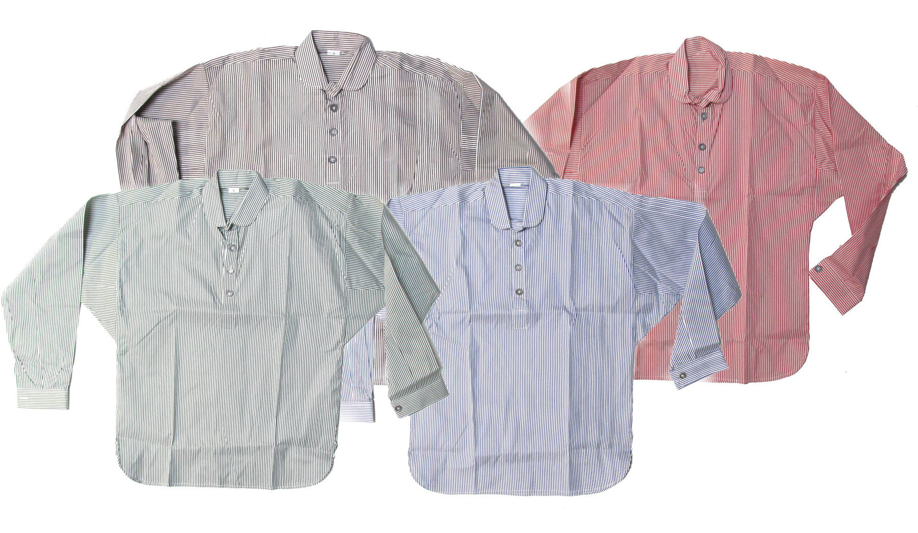 Reproduction Men's Striped Civil War Shirt