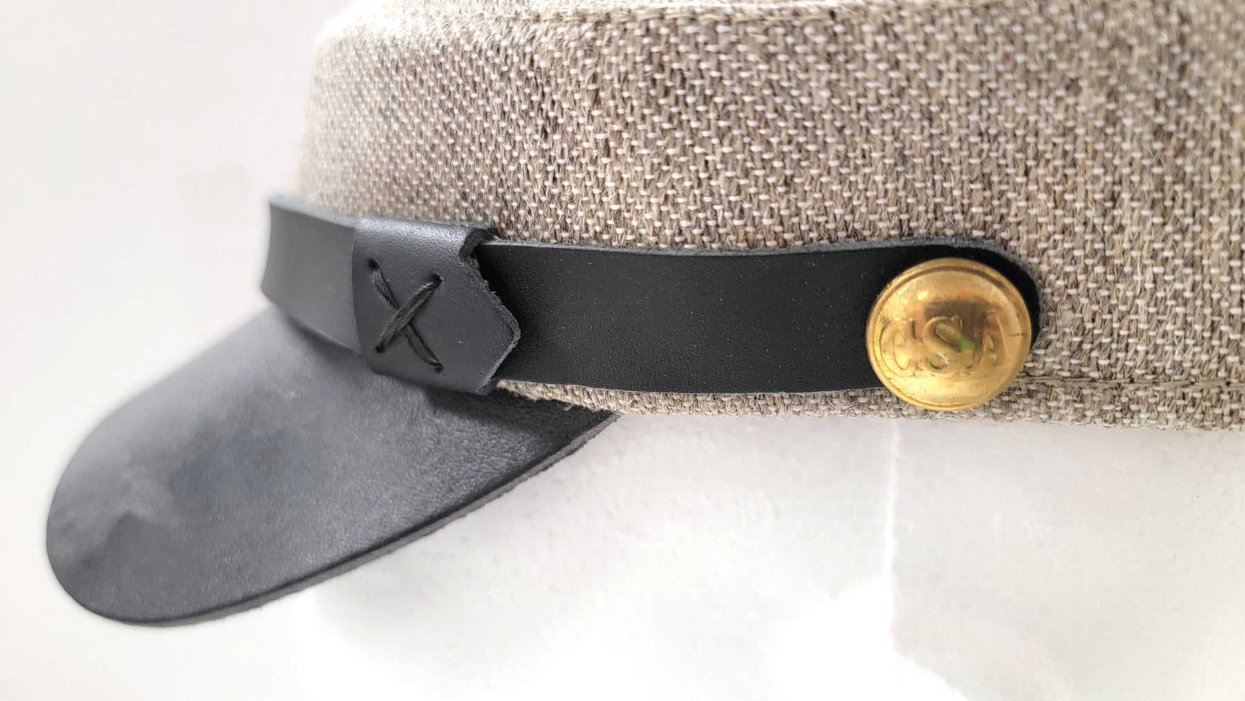 Civil War Kepi Cap - Jean Wool CSA