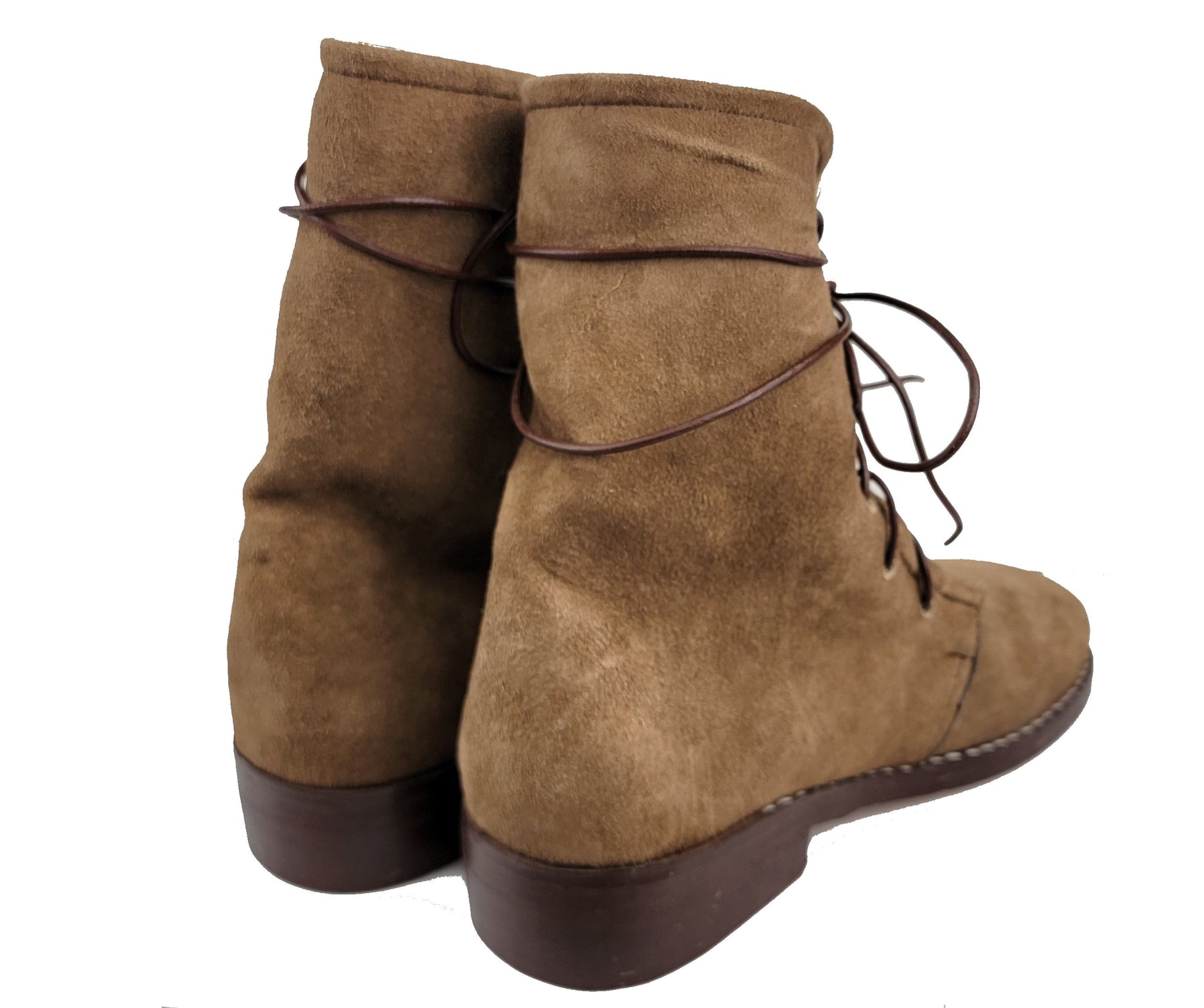 Reproduction Colonial Trekker Half Boots - 18th Century Reenactment Shoes