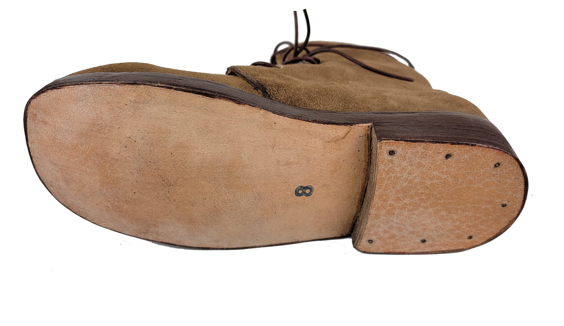 Reproduction Colonial Trekker Half Boots - 18th Century Reenactment Shoes