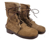 Reproduction Colonial Trekker Half Boots - 18th Century Reenactment Shoes
