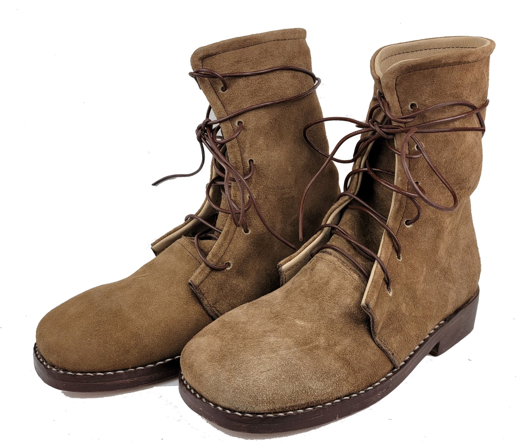Reproduction Colonial Trekker Half Boots - 18th Century Reenactment Shoes