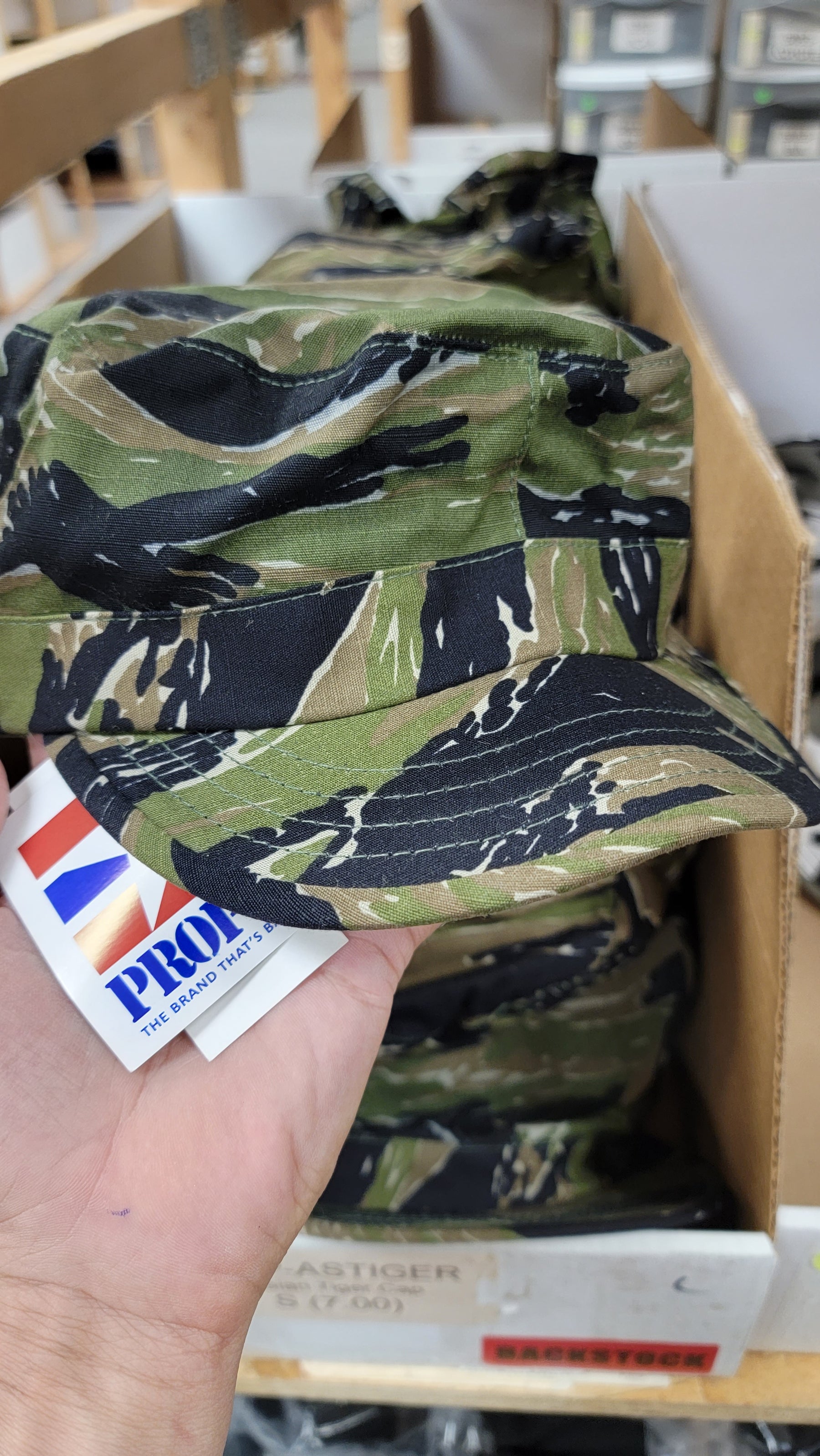 CLEARANCE Propper Tiger Stripe BDU Patrol Cap - SMALL (Size 7)