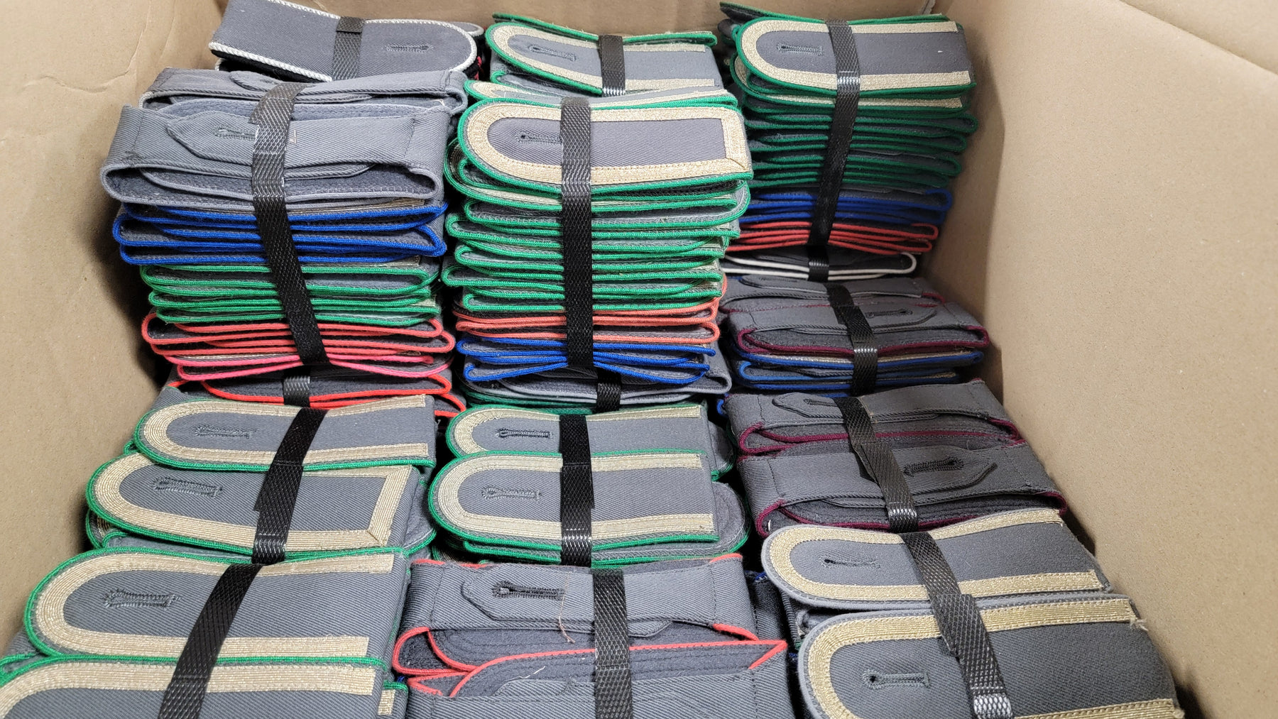 10 PACK German Army Rank Shoulder Boards for Epaulets - Military Surplus