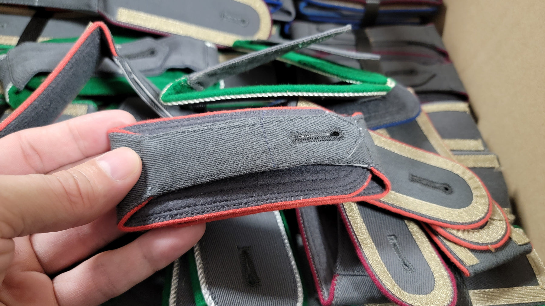 10 PACK German Army Rank Shoulder Boards for Epaulets - Military Surplus
