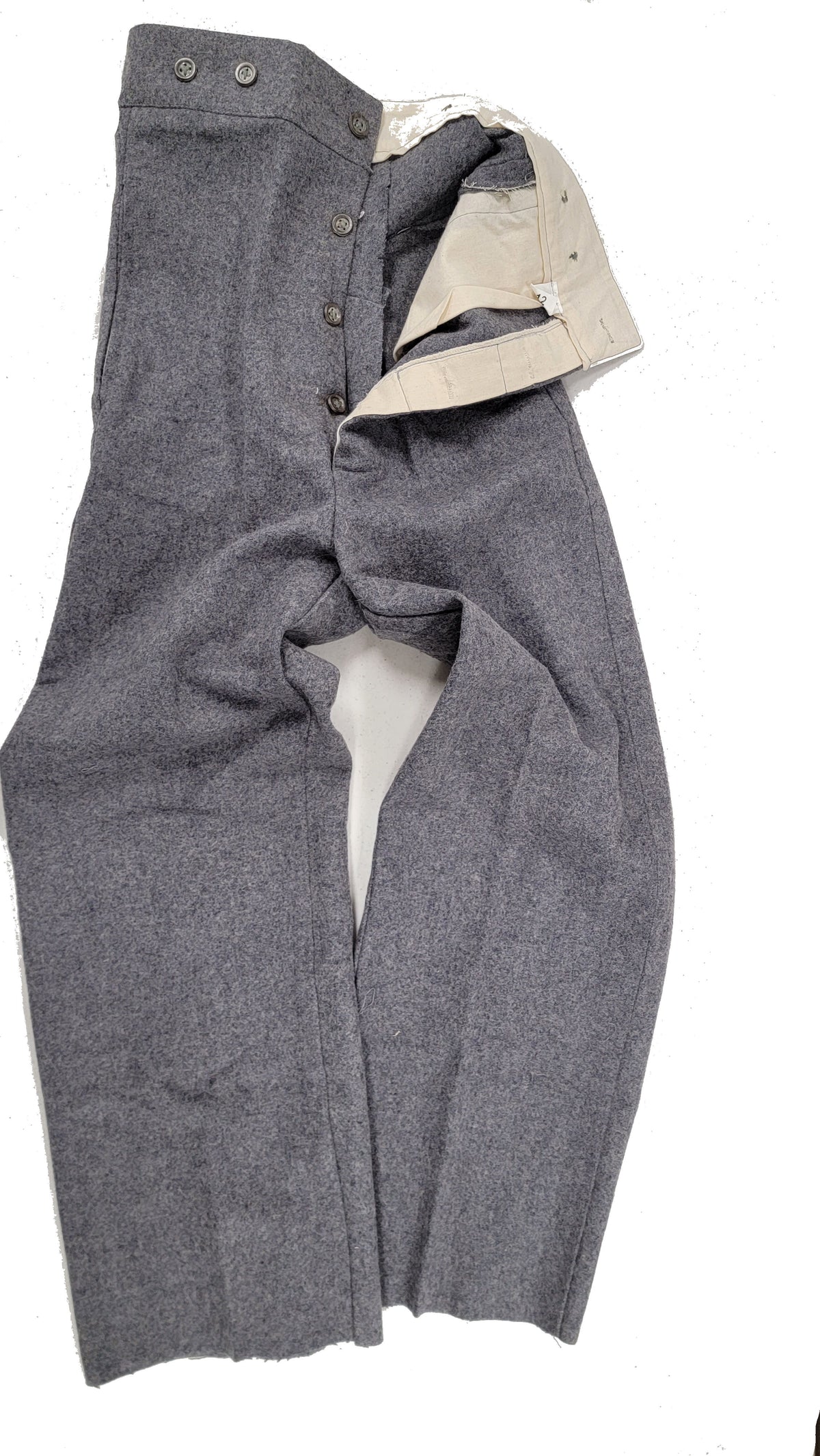 CLEARANCE - Kids Civil War Grey Trousers for Reenactments