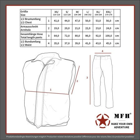 CLEARANCE - Kids Flecktarn Camo Pants & Vest