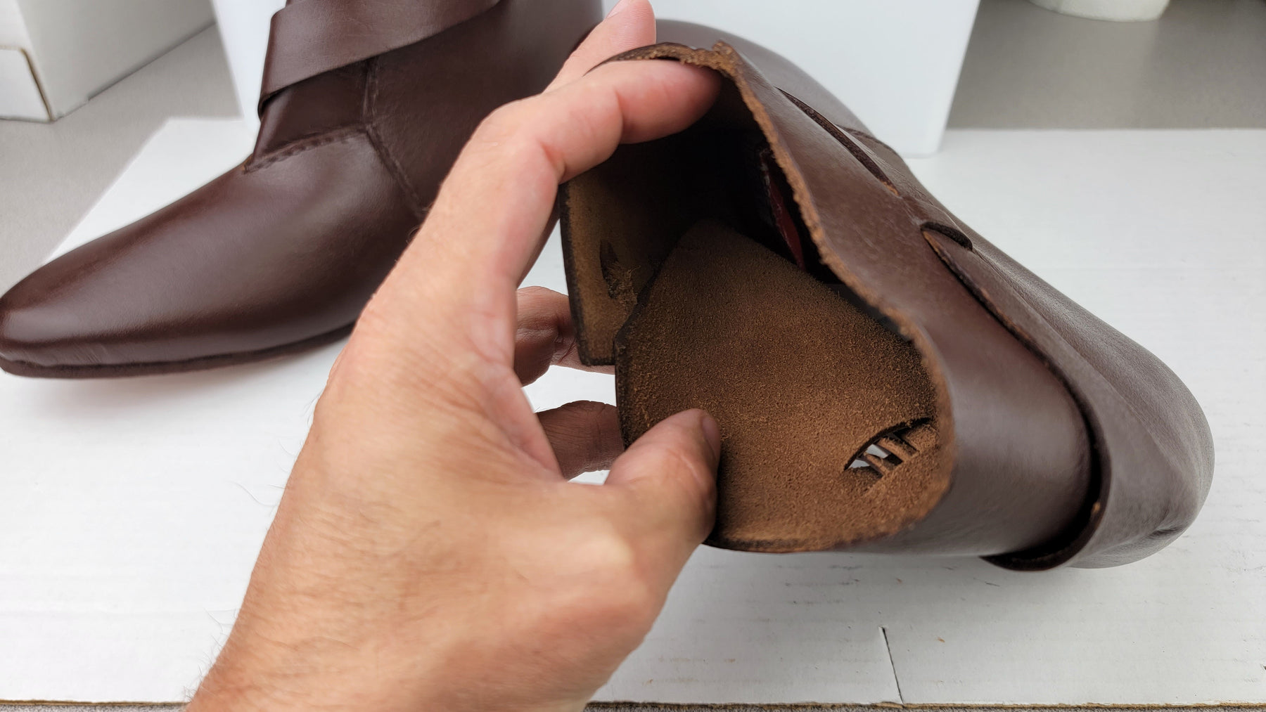 Medieval Ankle Boots for Renaissance Fairs and Costumes