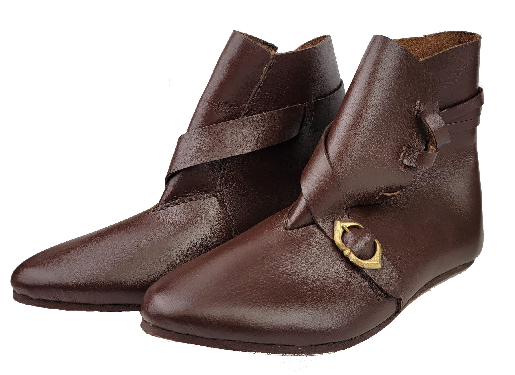 Medieval Ankle Boots for Renaissance Fairs and Costumes