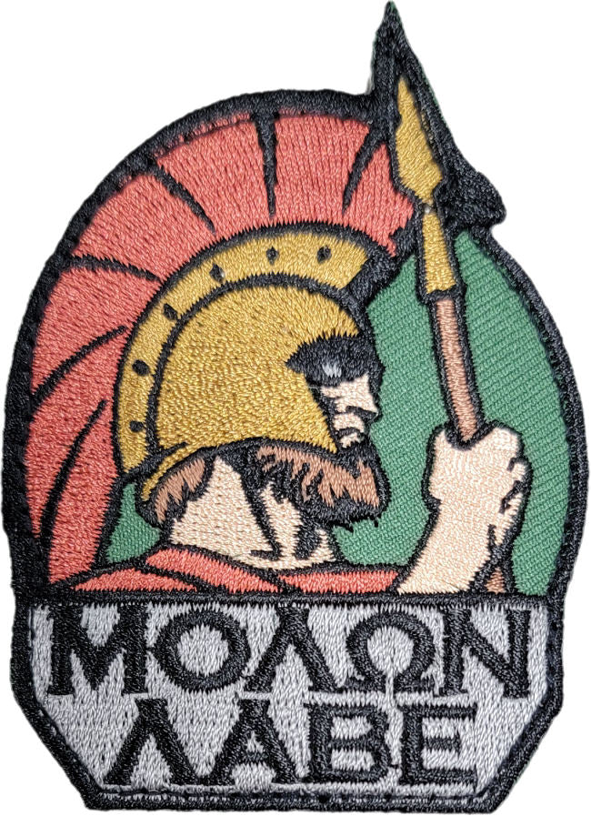 Molon Labe Spartan Morale Patch - Mil-Spec Monkey