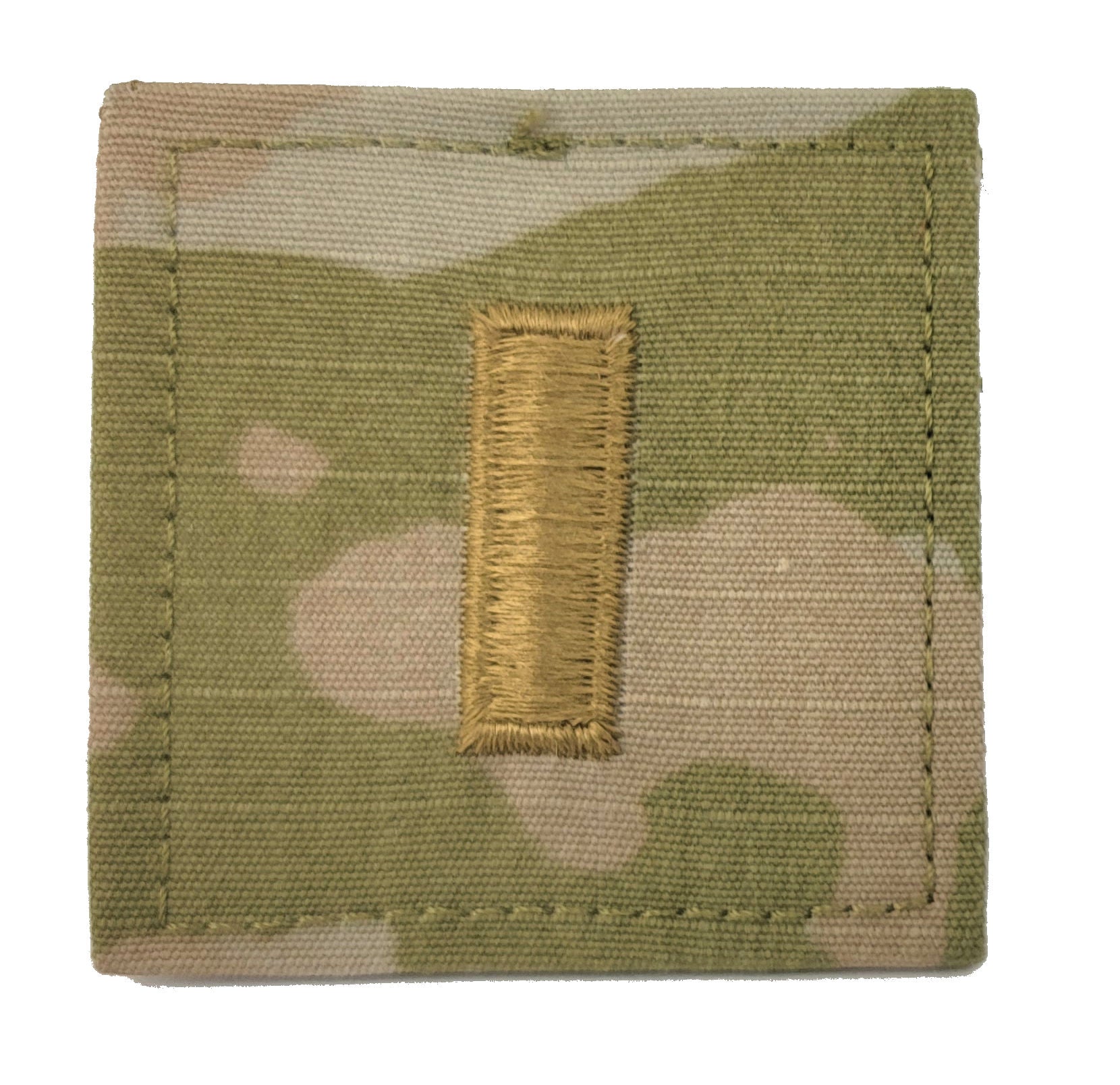 U.S. Army OCP Rank Insignia - 2x2 with HOOK Fastener