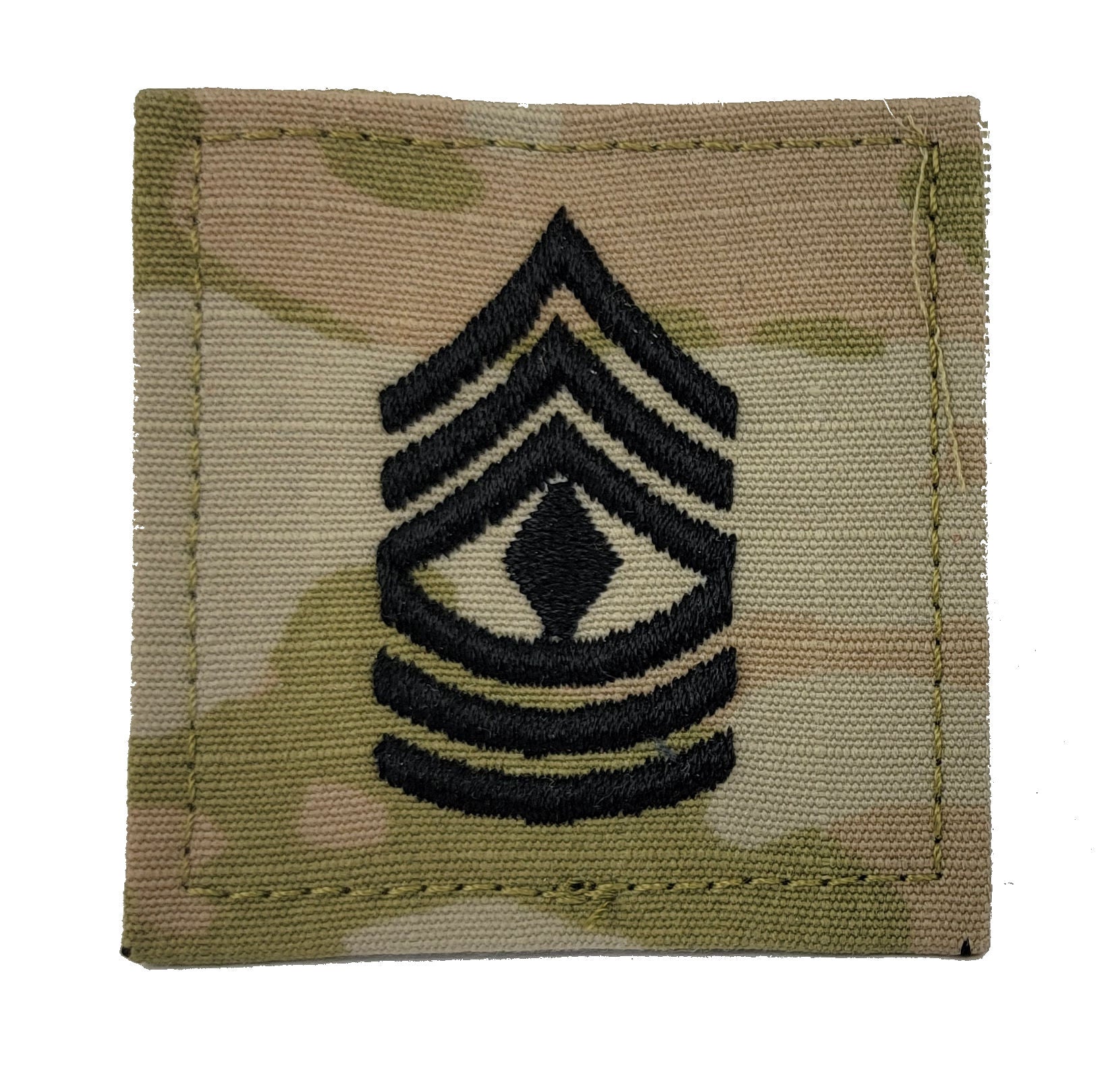 U.S. Army OCP Rank Insignia - 2x2 with HOOK Fastener