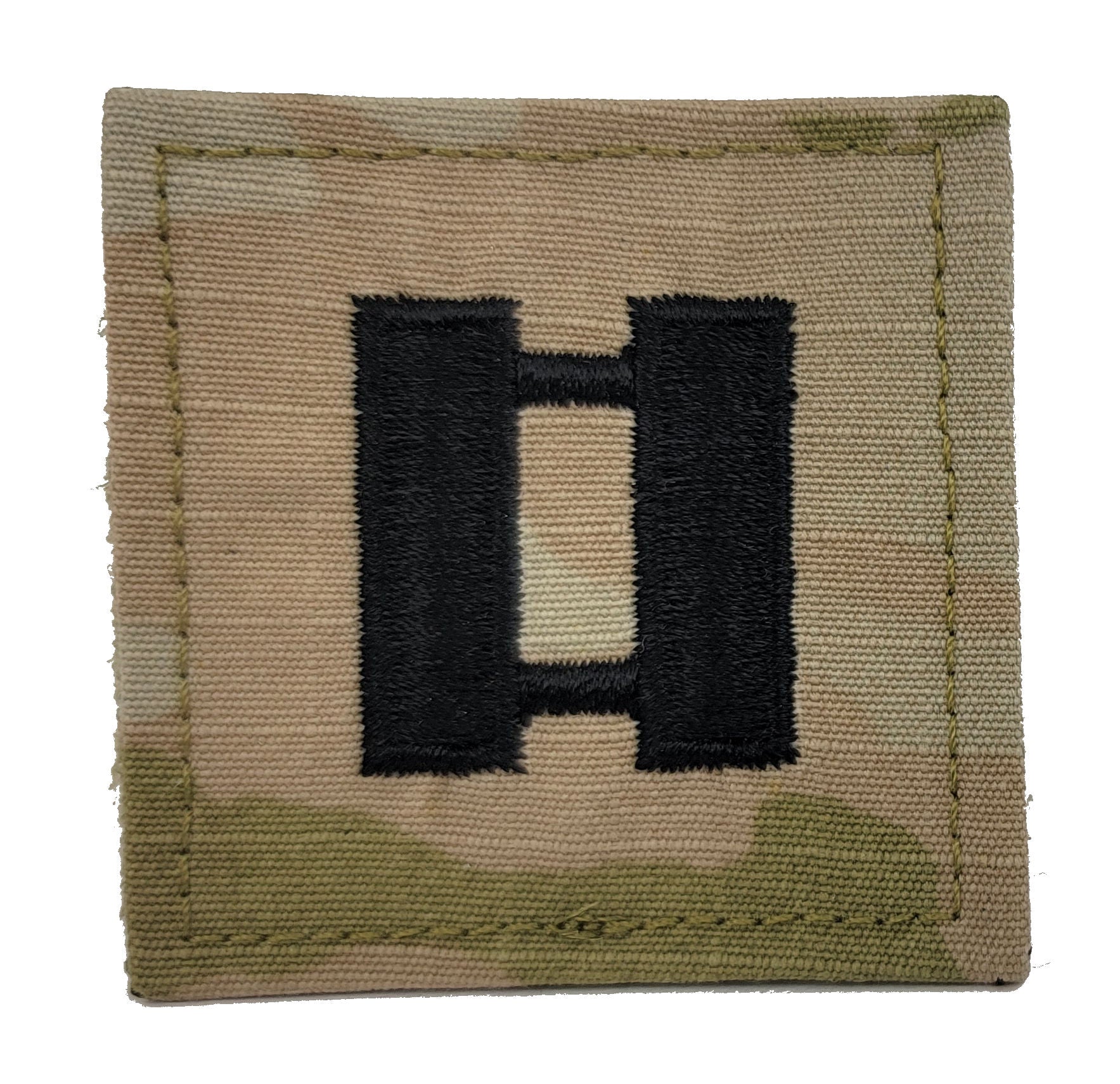 U.S. Army OCP Rank Insignia - 2x2 with HOOK Fastener