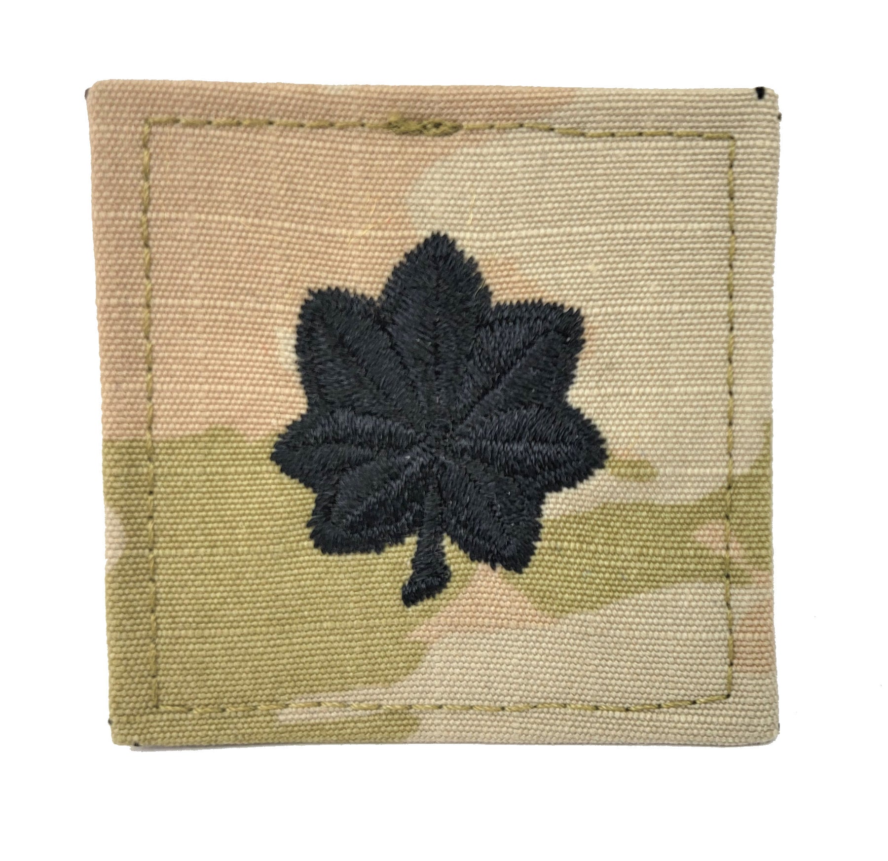 U.S. Army OCP Rank Insignia - 2x2 with HOOK Fastener