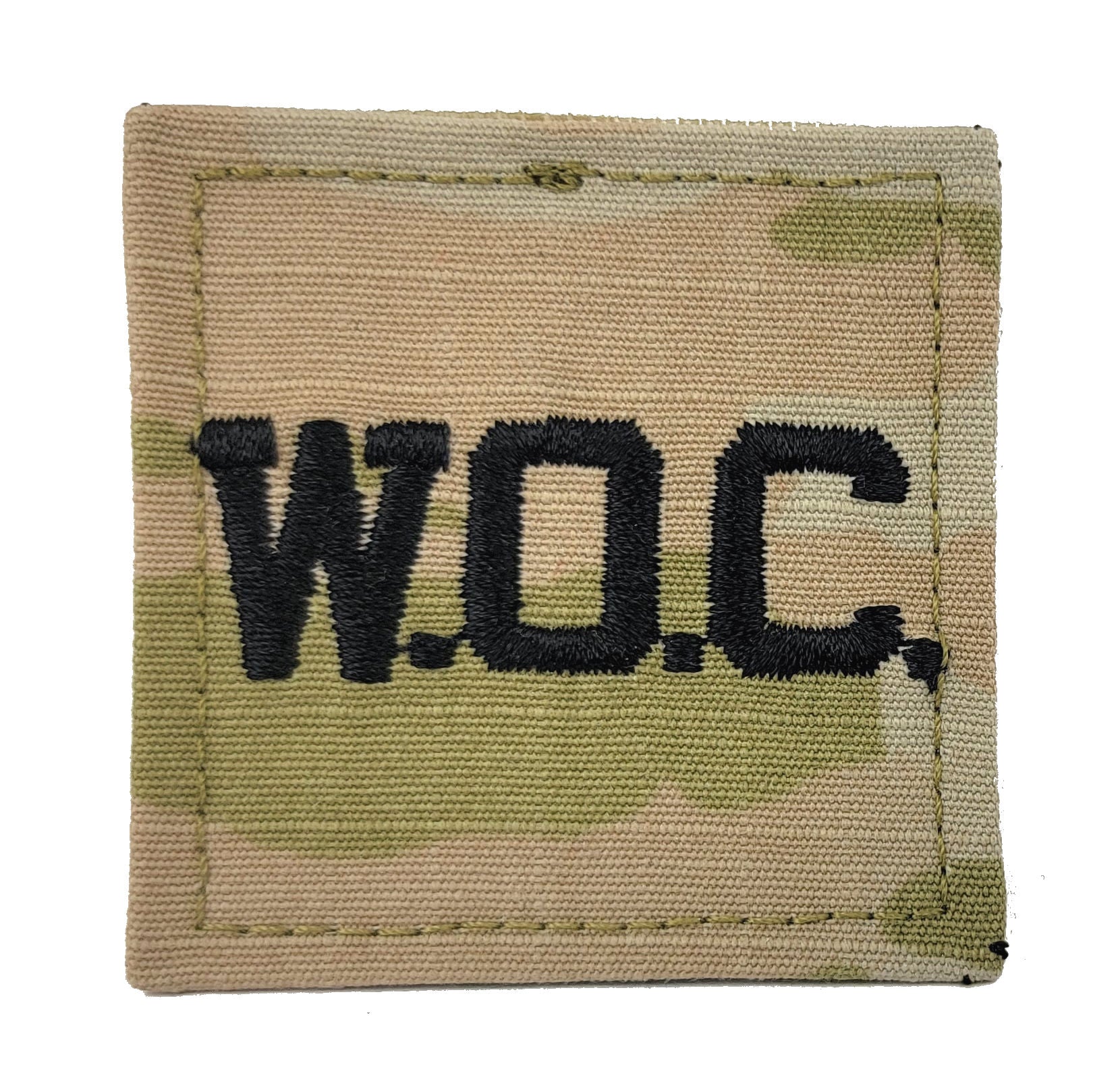 U.S. Army OCP Rank Insignia - 2x2 with HOOK Fastener
