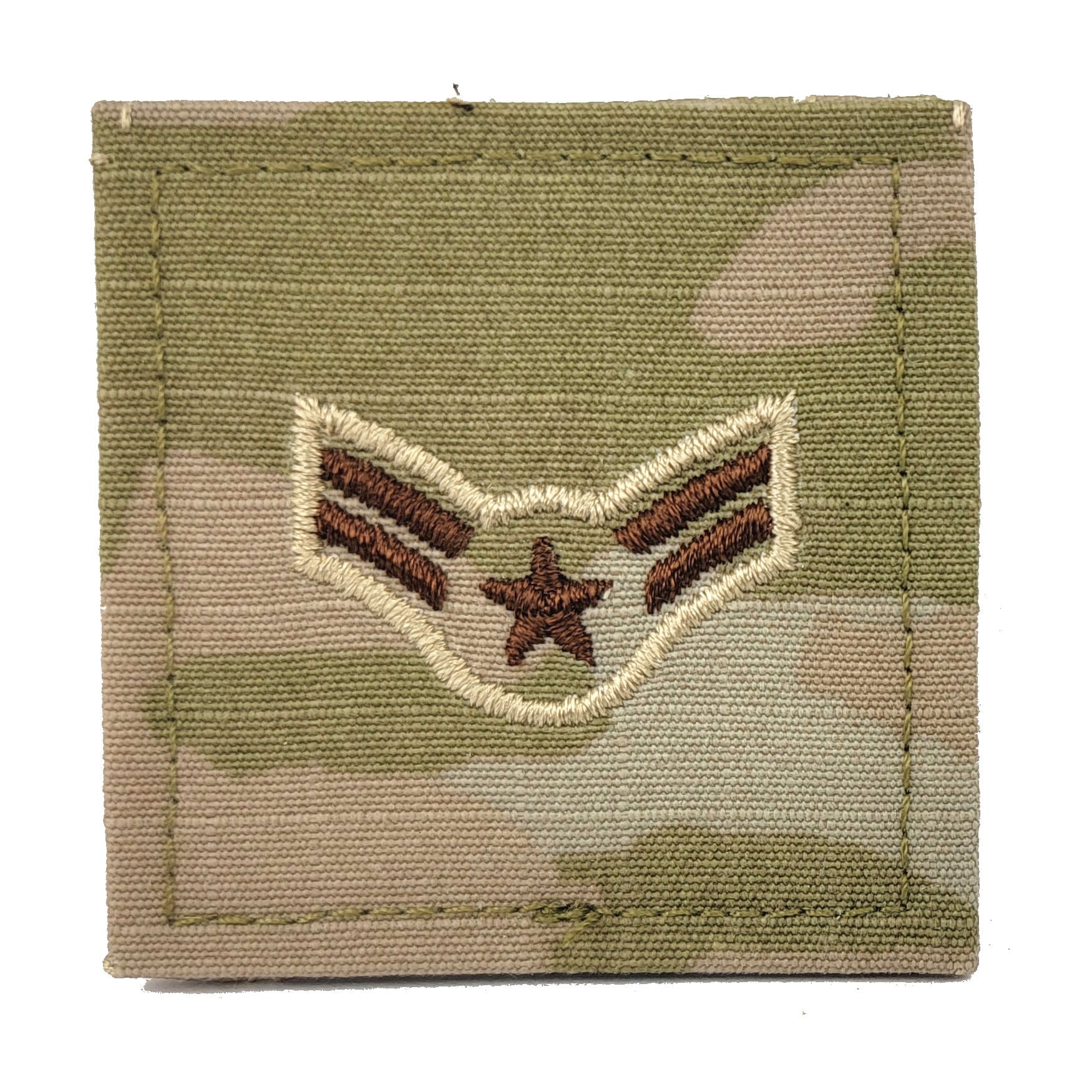 Air Force 3 Color OCP Rank Hook - E3 Airman First Class