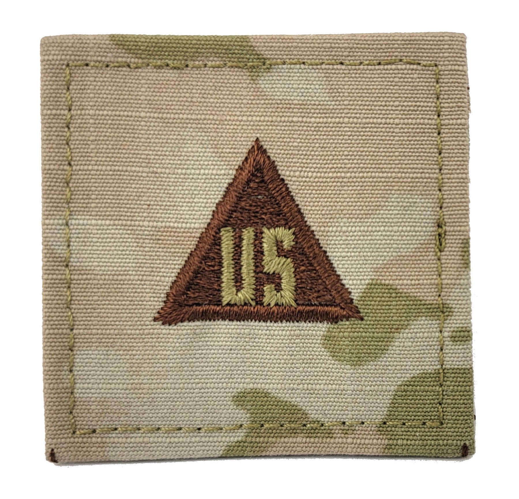 Air Force 3 Color OCP Rank Hook - U.S. Triangle