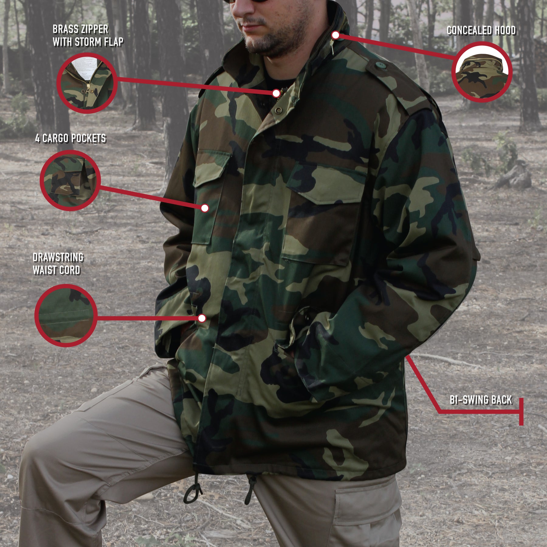M-65 Field Jacket with Inside Liner