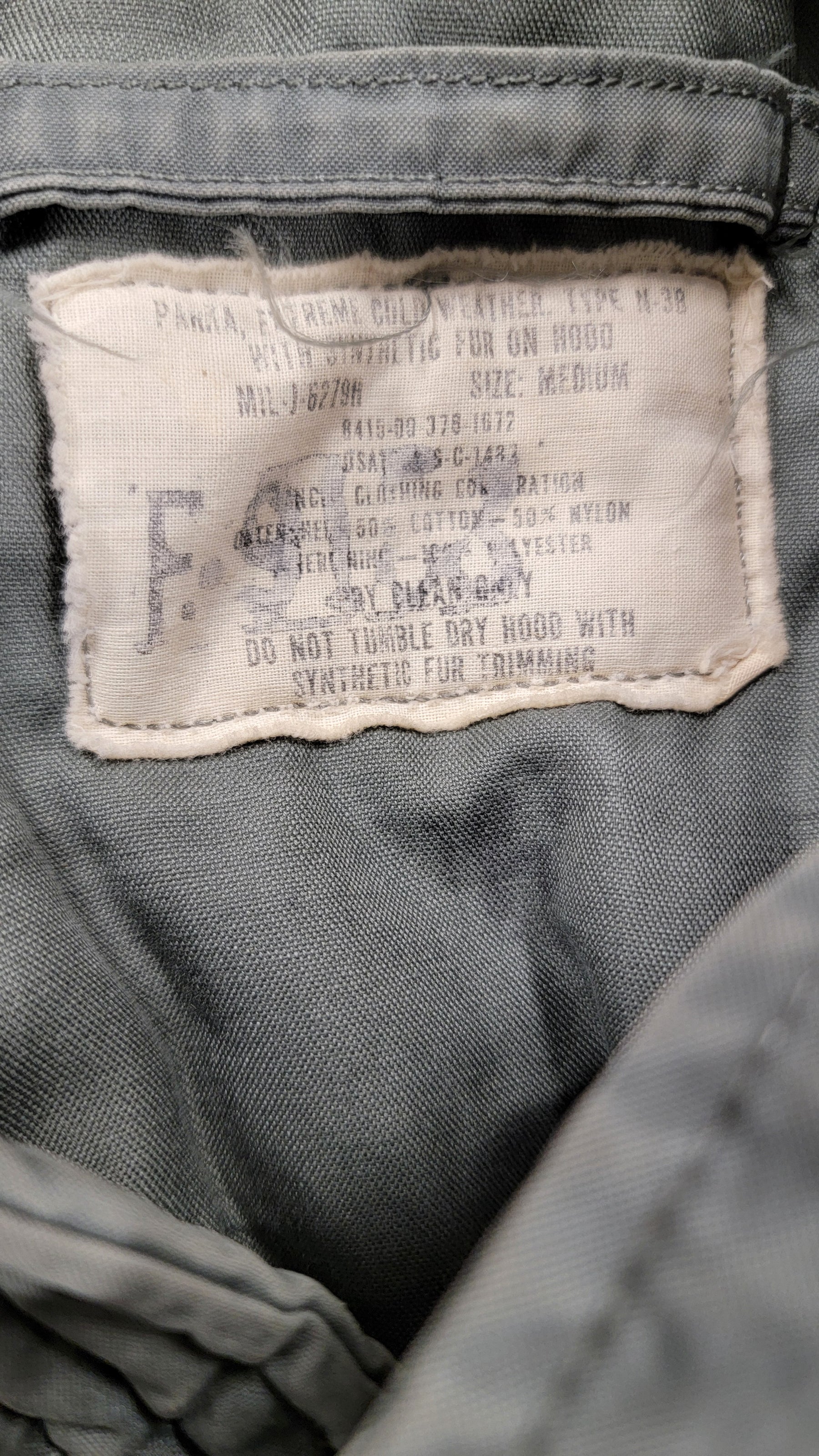 CLEARANCE - U.S. Military Surplus N3B Snorkel Parka