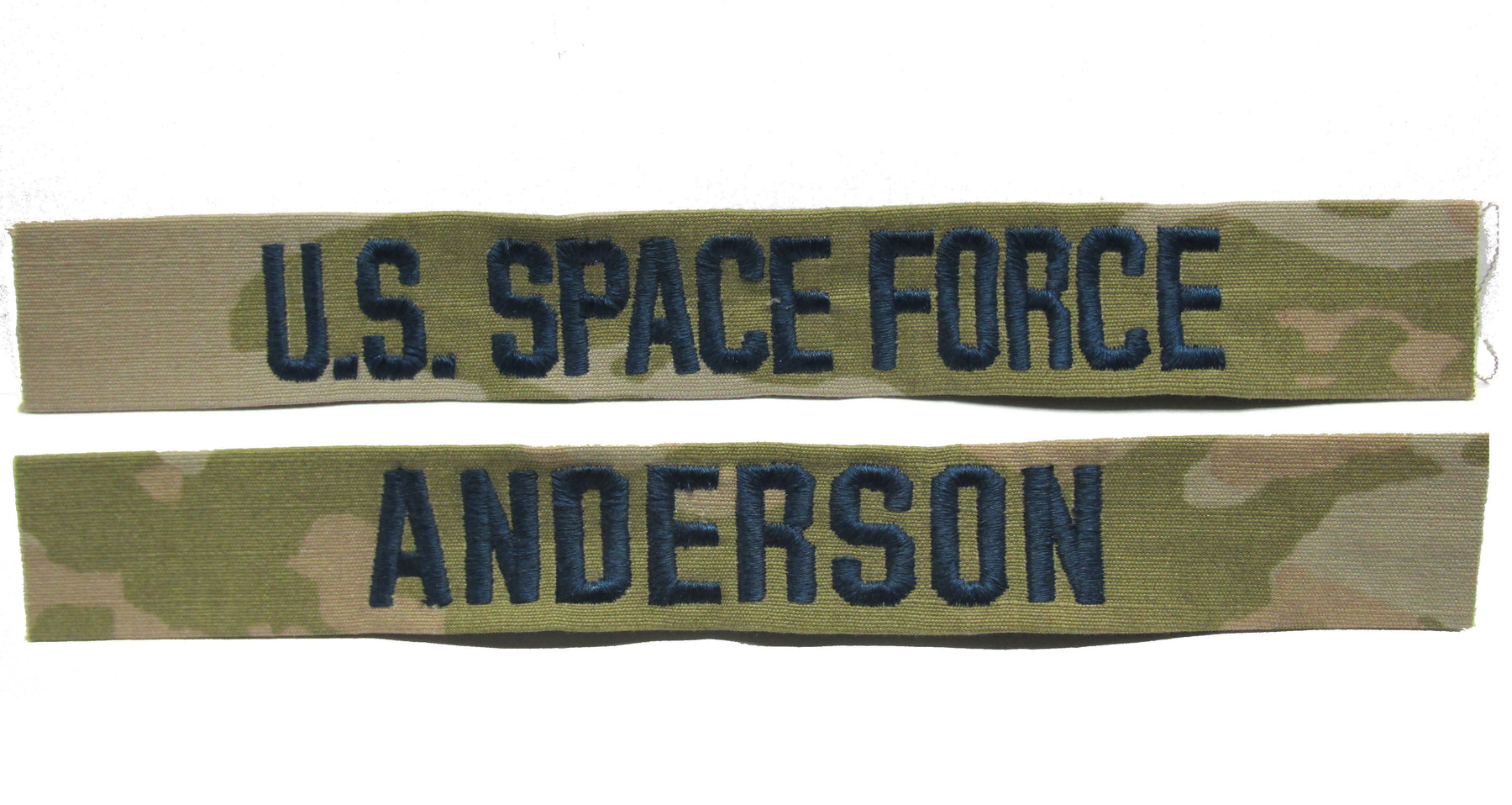 U.S. Space Force 3 Color OCP Name Tape - 2 Piece Set