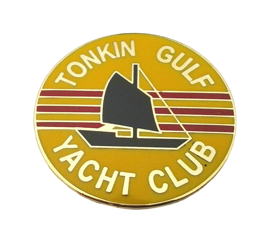 Tonkin Gulf Yacht Club Metal Pin