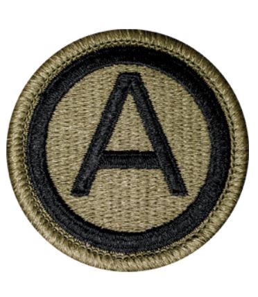 U.S. Army Central - (3rd Army) OCP Patch - U.S. Army Patch