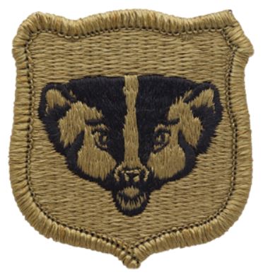 Wisconsin Army National Guard OCP Patch - U.S. Army Patch