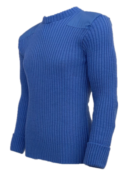 British Commando Sweater Woolly Pully CREW Neck - Various Colors