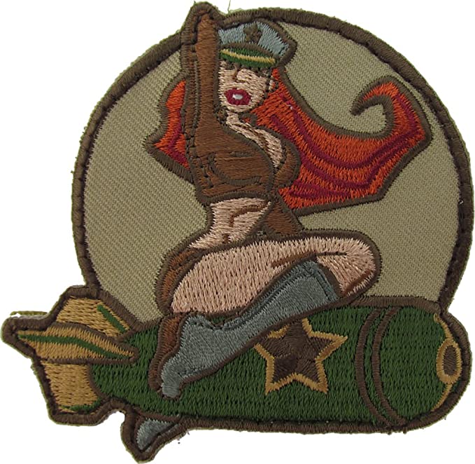 Pinup Girl Morale Patch - Mil-Spec Monkey